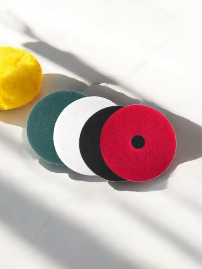 Buffing & Scrubbing Pads Red (17Inch) 