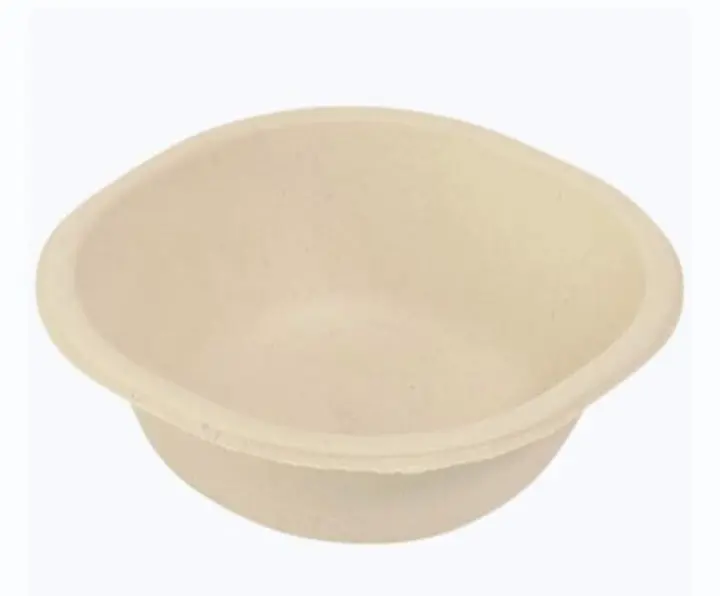Eco Disposable Sugar Cane Material (350 ML Bowl)