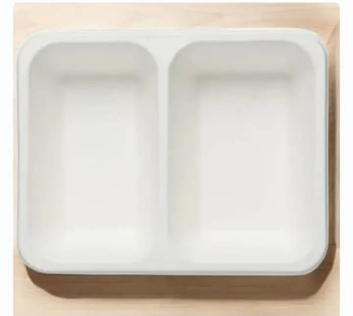 Eco Disposable White Tray      (2 CP)