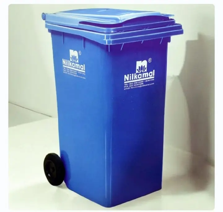 Commercial 240Ltr Nilkamal Wheel Bin