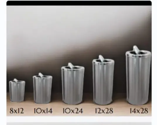 Ss Swing Bin 12x28