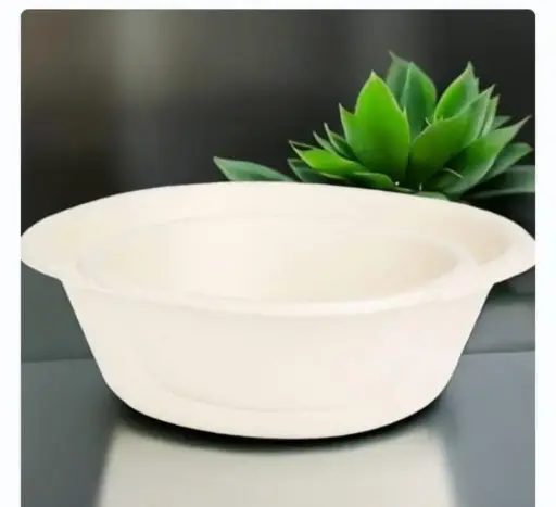 Eco Disposable White 100 ML Bowl 
