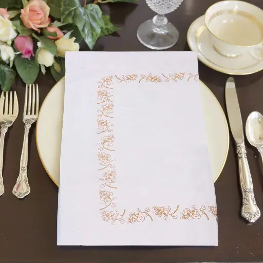 Kitchen Restaurant & Room Dinner Napkin Printed  (2ply)